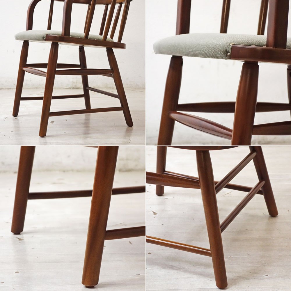 アクメファニチャー ACME Furniture オークス アーム チェア OAKS ARM CHAIR カーキ ファブリック ●
