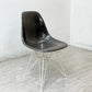 ハーマンミラー Herman Miller 2ndビンテージ サイドシェルチェア FRP製 エレファントハイドグレー ホワイトエッフェルベース C&R イームズ ミッドセンチュリー ●