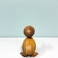 アーキテクトメイド Architectmade ダックリング Duckling チーク無垢材 オブジェ H9cm ハンス・ボーリン Hans Bolling 定価￥16,390- B ◎