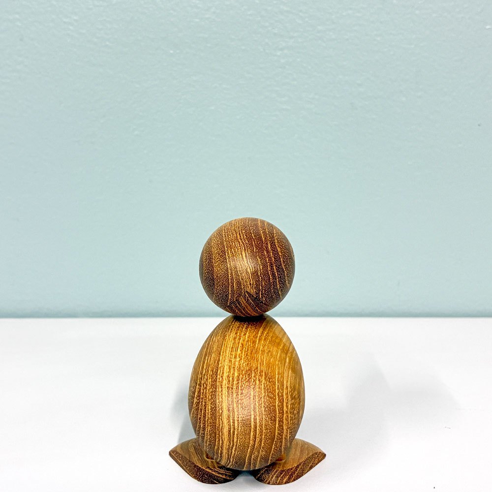 アーキテクトメイド Architectmade ダックリング Duckling チーク無垢材 オブジェ H9cm ハンス・ボーリン Hans Bolling 定価￥16,390- B ◎