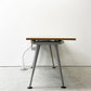 ハーマンミラー Herman Miller アバックエンバイロメンツ ABAK ミーティングテーブル デスク W140cm オークカラー ケーブルスパイン付き ティム・ウォレス A●