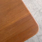 ジャパンビンテージ Japan Vintage チーク材 ダイニングテーブル スクエア W120cm ミッドセンチュリー 北欧スタイル 〓