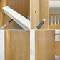 アクタス ACTUS テンポ ロフトベッド Tempo loft bed キッズベッド メイプル材 3段シェルフ付き 定価￥289,300- 〓