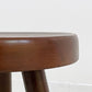 シャルロット・ペリアン Charlotte Perriand ベルジェスツール Berger Stool 無垢材 50's ビンテージ ●