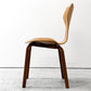 フリッツハンセン Fritz Hansen グランプリチェア GRAND PRIX CHAIR ウォールナット材 ウッドレッグ アルネ・ヤコブセン 北欧 デンマーク 美品 定価113,080円 ●