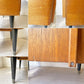UKビンテージ Vintage HOMEWORTHY ドレッサーチェスト ミラー付き メラミントップ ミッドセンチュリー Lloyd's Antiques購入品 ★