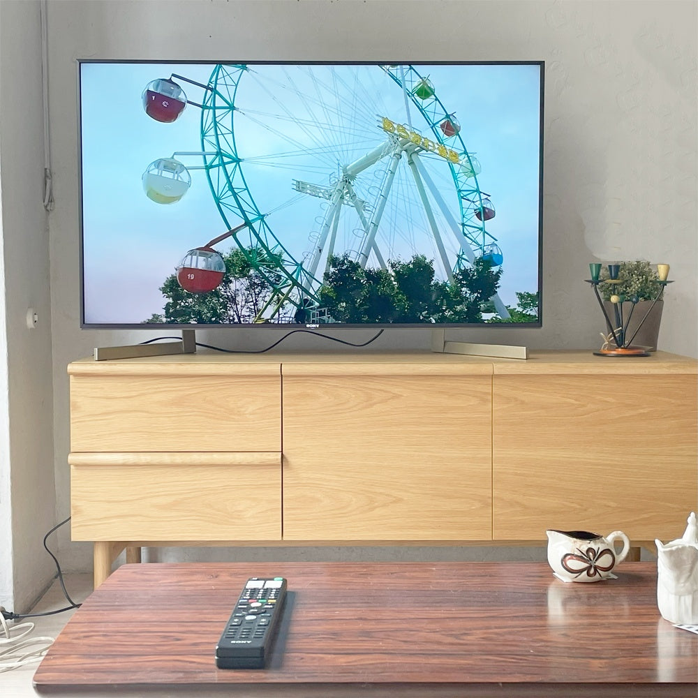 イデー IDEE スティルト サイドボード L STILT SIDEBOARD L Natural オーク材 ナチュラル マリナ・ボーティエ 美品 ★