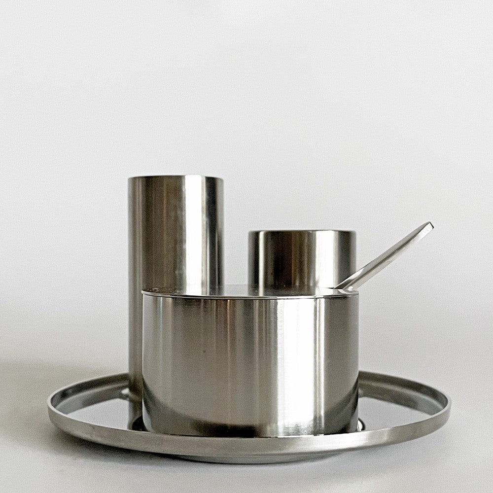 ステルトン Stelton シリンダライン Cylinda-line ソルト＆ペッパー ディスペンサー Solt＆pepper ステンレス アルネヤコブセン ■