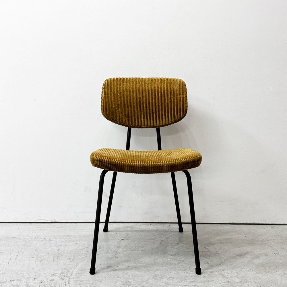 トラックファニチャー TRUCK FURNITURE スット ダイニングチェア SUTTO DINING CHAIR 張地 コーデュロイ×スチールフレーム インダストリアル 定価￥64,460- B ●