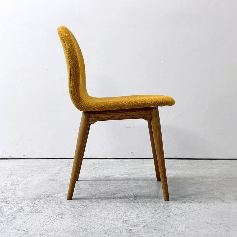 イデー IDEE コショネチェア COCHONNET CHAIR ダイニングチェア オーク材 ナチュラル ファブリック マスタード モダン B ●