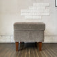 パシフィックファニチャーサービス Pacific Furniture Service スタンダードA STANDARD A OTTOMAN オットマン ファブリック グレー系 定価￥61,600-◎