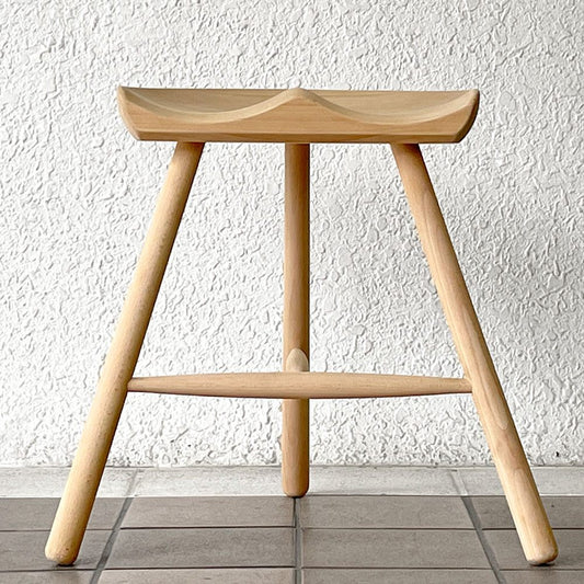 ワーナー Werner シューメーカーチェア Shoemaker Chair NO.49 スツール ビーチ材 ラーズ・ワーナー デンマーク 北欧家具◇