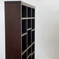 モダンデザイン Modern Design ブックシェルフ 本棚 飾り棚 収納棚 3列 ブラウン シンプル ●