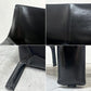 カッシーナ Cassina 414 CAB ラウンジアームチェア 2シーター キャブチェア 本革 ブラックレザー マリオ・ベリー モダン ●