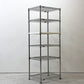 エレクター ERECTA メタルラック Metal Rack 6段 シェルフ W61.5cm × H159cmアジャスター付き スライド式棚板 ●