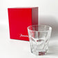 バカラ Baccarat アルクール Harcourt ロックグラス クリスタルガラス フランス 定価33,000円 箱付き 美品 B ★