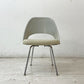 ノル Knoll エーロ・サーリネン Eero Saarinen エグゼクティヴ #72 サイドチェア FRPシェル PVCシート メタルベース 50-60's ビンテージ ●