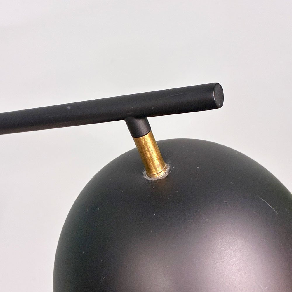 レクリント LE KLINT キャシェ CACHE KF355 フロアランプ スタンドライト ブラック デンマーク 北欧照明 定価￥148,500- ◎
