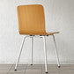 ヴィトラ vitra ハルプライチューブ HAL Ply Tube サイドチェア ダイニングチェア ジャスパー・モリソン ライトオーク アイボリー 定価80,300円 ◇