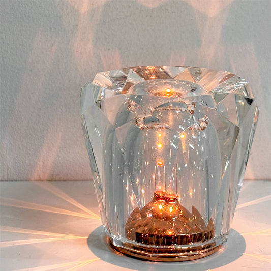 アンビエンテック Ambientec クリスタル アクルクス Xtal Acrux COPPER テーブルライト カッシーナ・イクスシー/ ザ・コンランショップ 2018年限定仕様 箱付き 美品 ●