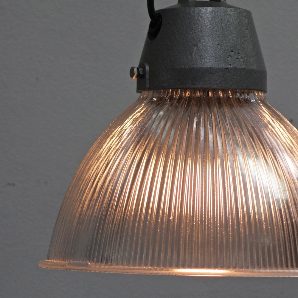 ビンテージスタイル Vintage Style ガラスシェード ペンダントライト ダイナーランプ インダストリアルデザイン ●