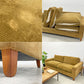 トラックファニチャー TRUCK FURNITURE FKソファ FK SOFA 3シーター F-21 グリーンコーデュロイ フェザークッション カバーリング 定価約476,300円 〓