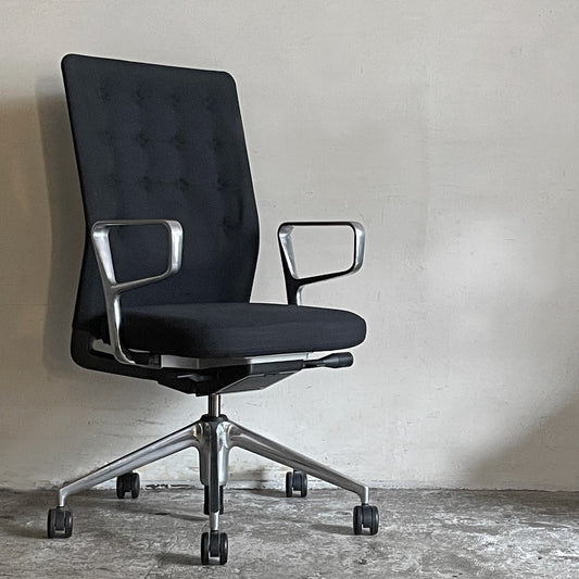 ヴィトラ vitra IDトリム ID Trim リングアーム オフィスチェア ハイバック ブラック アントニオ・チッテリオ 定価￥196,900- 現状品 ■