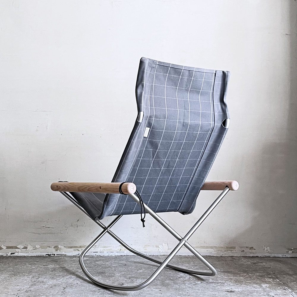 藤栄 FUJIEI ニーチェアX NY Chair X シキリ Shikiri フォールディングチェア ロッキングチェア 新居 猛 ■
