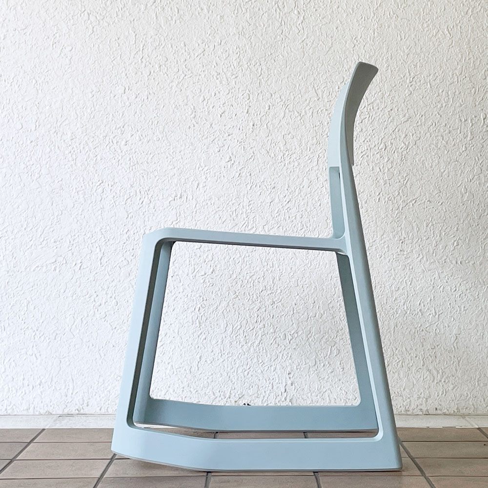 ヴィトラ Vitra ティプトン Tip Ton ダイニングチェア デスクチェア アイスグレー スタッキング チルト機能 定価￥42,900- B ◇