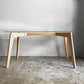 かなでもの KANADEMONO THE TABLE ガラス × Pin 木製脚 オーク無垢材 ダイニングテーブル W140cm ナチュラル 定価 ￥89,100- ■