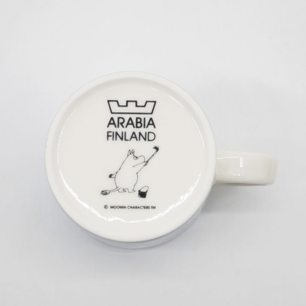 アラビア ARABIA ムーミンマグ MOOMIN ザ・ダイブ 2006年 夏限定 フィンランド 北欧食器 箱付き ●