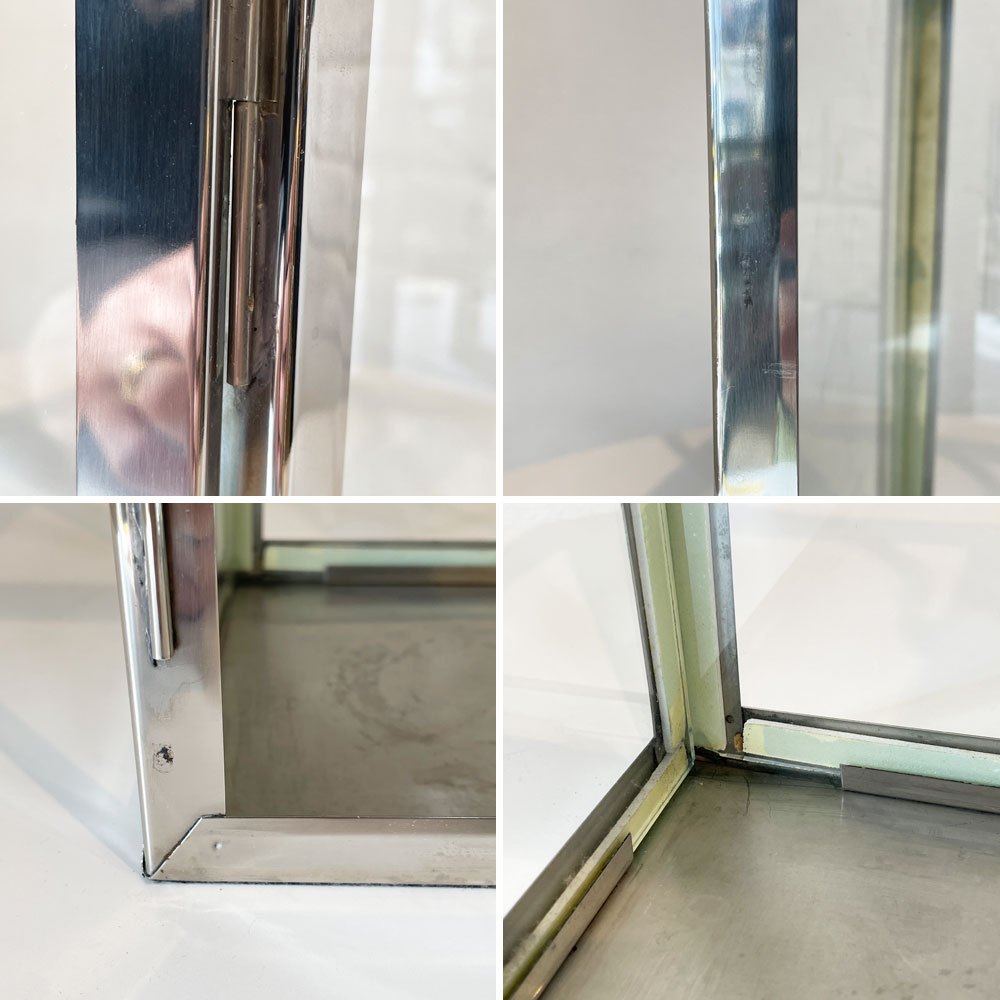 アトリエジュンコ Atelier Junko ガラス×スチール ランタン キャンドルホルダー Ｈ26cm ヨーロピアンクラシカル ◎