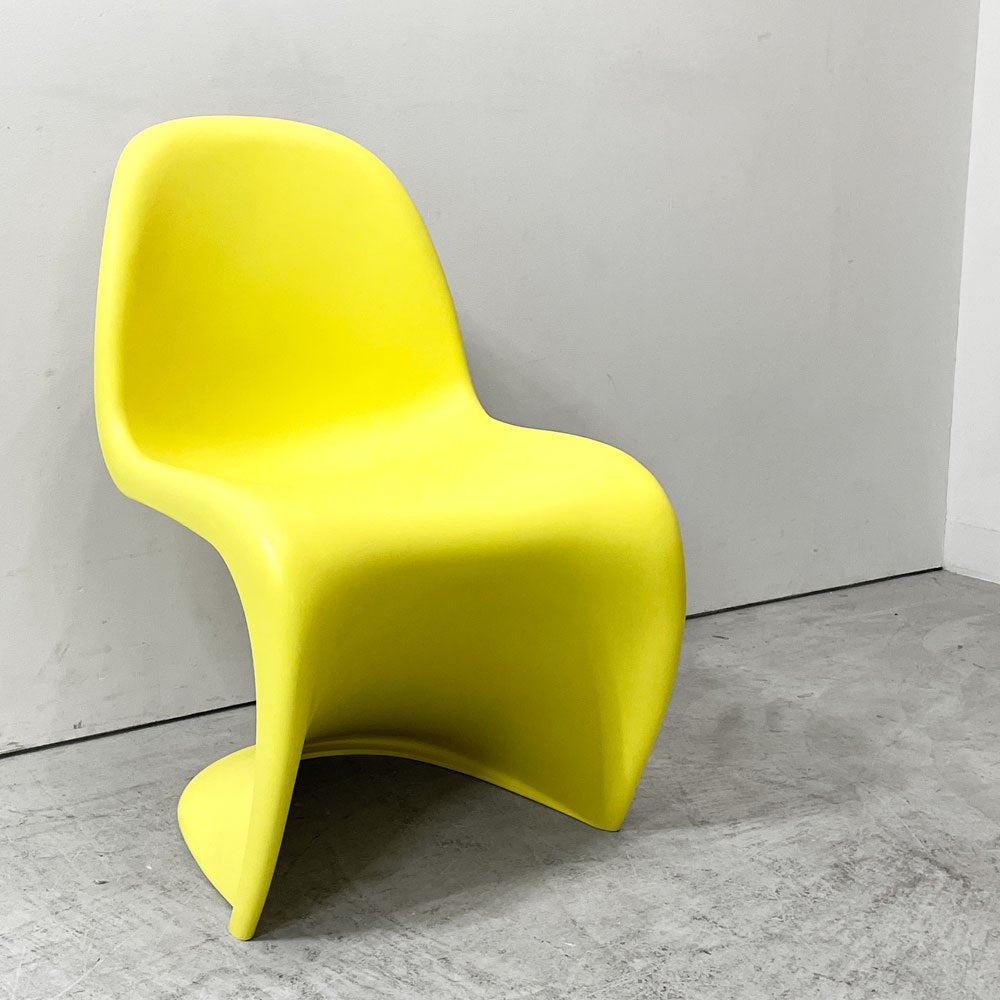 ヴィトラ vitra パントンチェア Panton Chair イエロー 廃盤カラー ヴェルナー・パントン ミッドセンチュリー スペースエイジ C ●