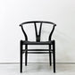 カールハンセン＆サン Carl Hansen & Son CH24 Yチェア ブラックラッカー×ブラックペーパーコード ビーチ材 ハンス・J・ウェグナー デンマーク 北欧家具 B ●