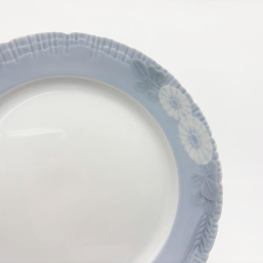 ロイヤルコペンハーゲン ROYAL COPENHAGEN ミッドサマーナイトドリーム デミタスカップ&ソーサー ケーキプレート トリオセット 北欧食器 ●