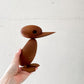 アーキテクトメイド Architectmade ダック Duck チーク無垢材 オブジェ H18cm ハンス・ボーリン Hans Bolling 定価￥26,950- ◎