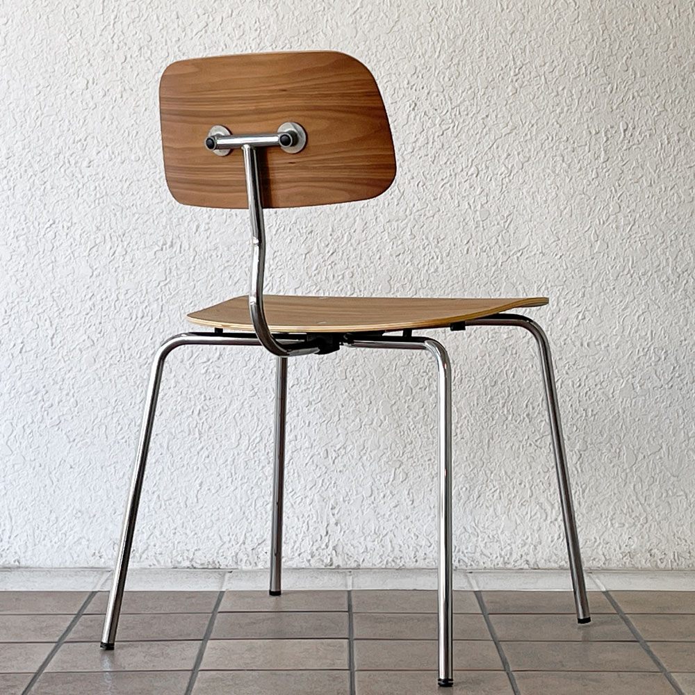 エンゲルブレヒト Engelbrechts ケヴィ KEVI 2060 メタルフレーム プライウッド スタッキングチェア ウォールナット ヨルゲン・ラスムッセン デンマーク 未使用品 A ◇