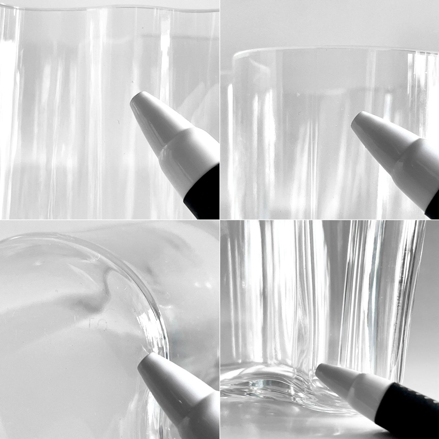 イッタラ iittala アルヴァ・アアルトコレクション Alvar Aalto Collection ベース H95mm クリア 北欧雑貨 ■