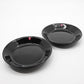 イッタラ iittala ティーマ TEEMA プレート 12cm 2枚セット ブラック カイ・フランク Kaj Franck フィンランド 北欧食器 未使用品 ●