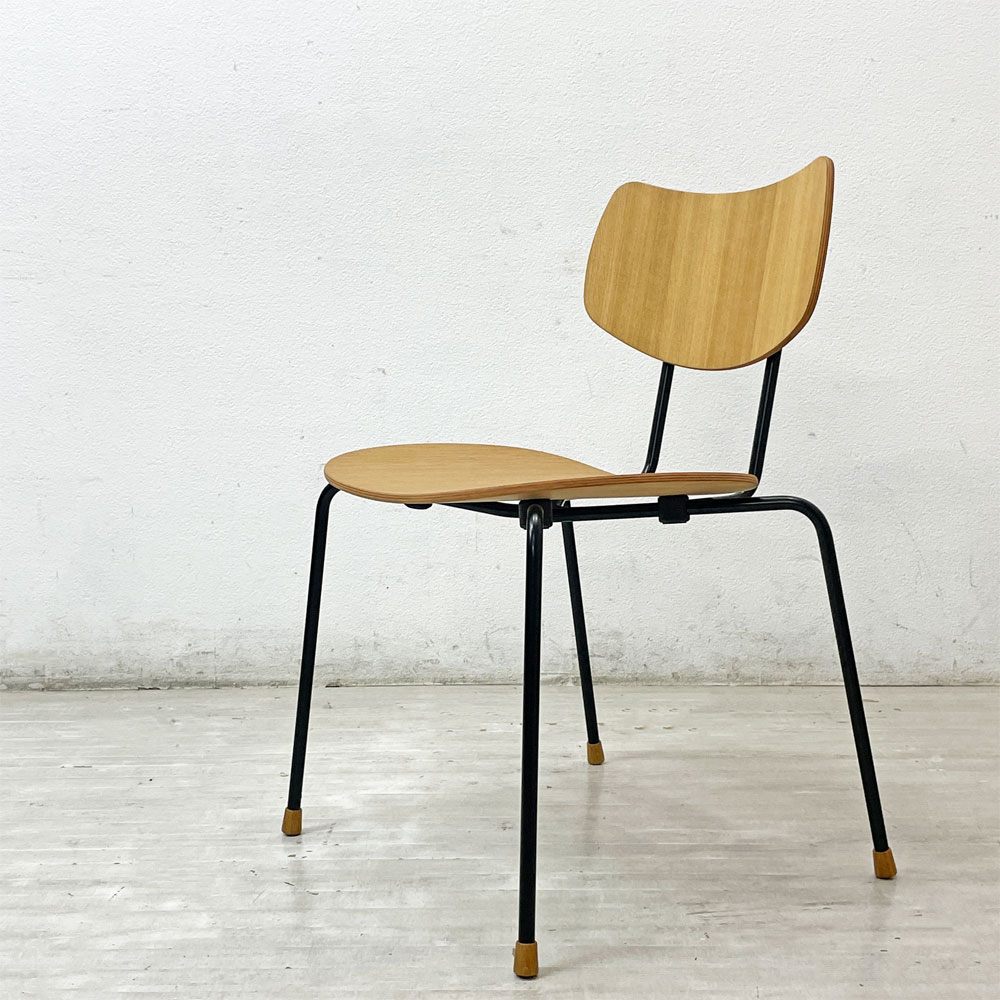 カールハンセン＆サン Carl Hansen & Son VLA26T Vegaチェア スタッキングチェア オーク材 ブラックスチール オイルフィニッシュ B ●
