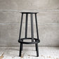 ヘイ HAY リボルバー バースツール ロー REVOLVER BAR STOOL LOW H76cm ブラック 回転式座面 レオン・ランズメイヤー デンマーク 定価¥51,700- B ♪