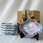 伊万里焼 福右衛門窯 献上手古染錦 銘々皿 5枚組 龍 金襴手 ◇