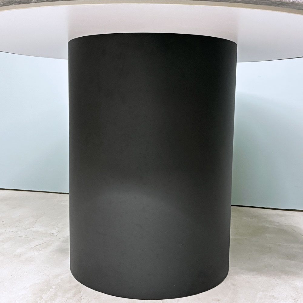 モーダエンカーサ moda en casa カプリ CAPRI ダイニングテーブル ラウンド 120cm 天然大理石 グレー 参考価格211,200円 ◎