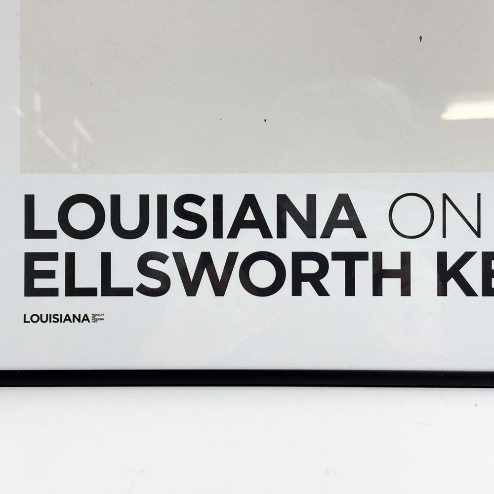 エルズワース・ケリー Ellsworth Kelly LOUISIANA ON PAPER 展覧会ポスター ひまわり サンフラワー Sunflower 2012年 ルイジアナ近代美術館 デンマーク 額装品 ●