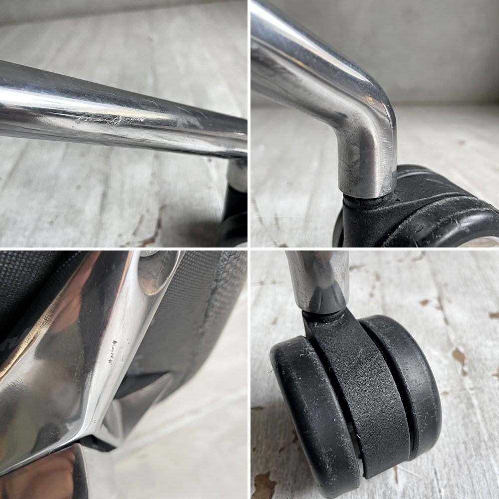 アンドリューワールド Andreu World フレックス エグゼクティブ Flex Executive インターミディエイトバック アームチェア デスクチェア アルミ キャスターベース ガス圧昇降 参考価格 ¥295,460- ♪