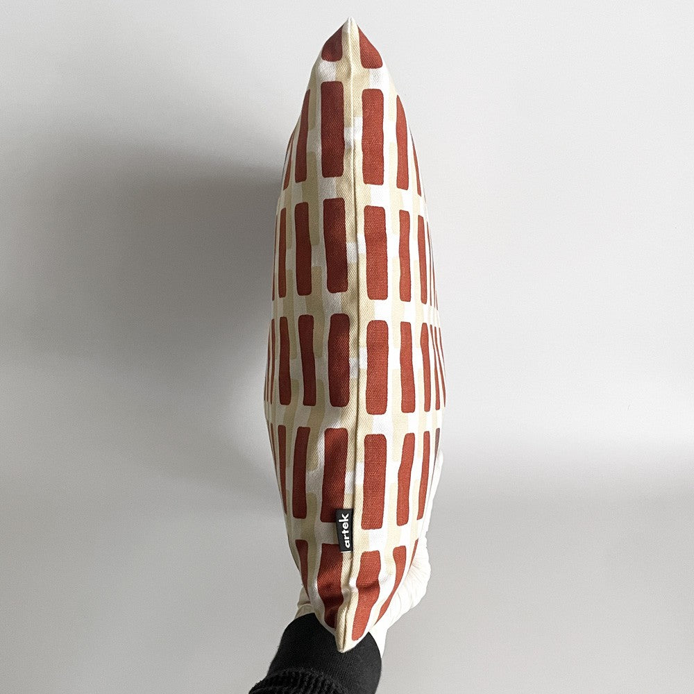 アルテック artek シエナ クッションカバー Siena Cushion Cover ブリック × サンド シャドー インナークッション付 W40×D40 北欧雑貨 デンマーク ■