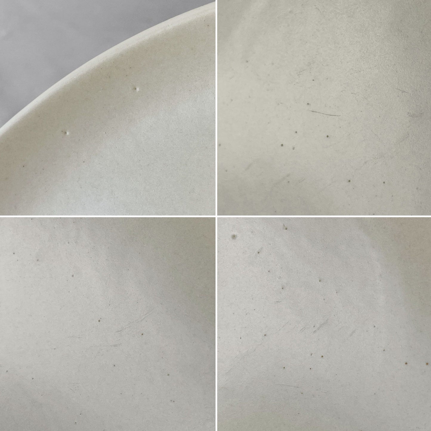ヒースセラミックス HEATH CERAMICS ディナープレート ホワイト Φ27cm 陶器 アメリカ シンプルデザイン A ◇