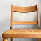 トラックファニチャー TRUCK FURNITURE TS CHAIR ダイニングチェア ナラ無垢材 アイアン 本革 羊革 シープスキン 定価 ￥110,550- ■