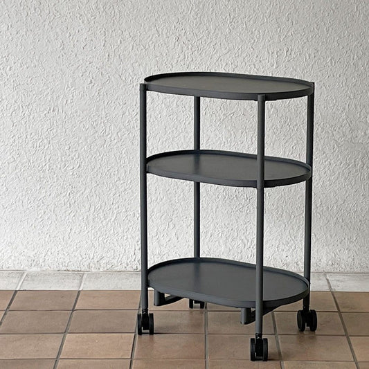 kachaka カチャカシェルフ 3段 ワゴン キャスター ミニマム シンプルデザイン 定価29,800円 ◇