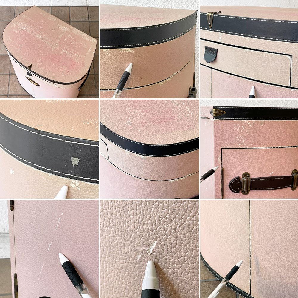 スターベイ STARBAY マリーガラント MARIE GALANT メイクアップトランク ローズウッド 鏡台 ドレッサー ピンク フランス 別注 希少 ◇